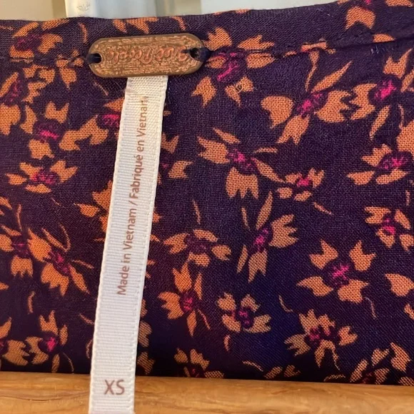 FREE PEOPLE one fine day floral babydoll - Picture 6 of 10